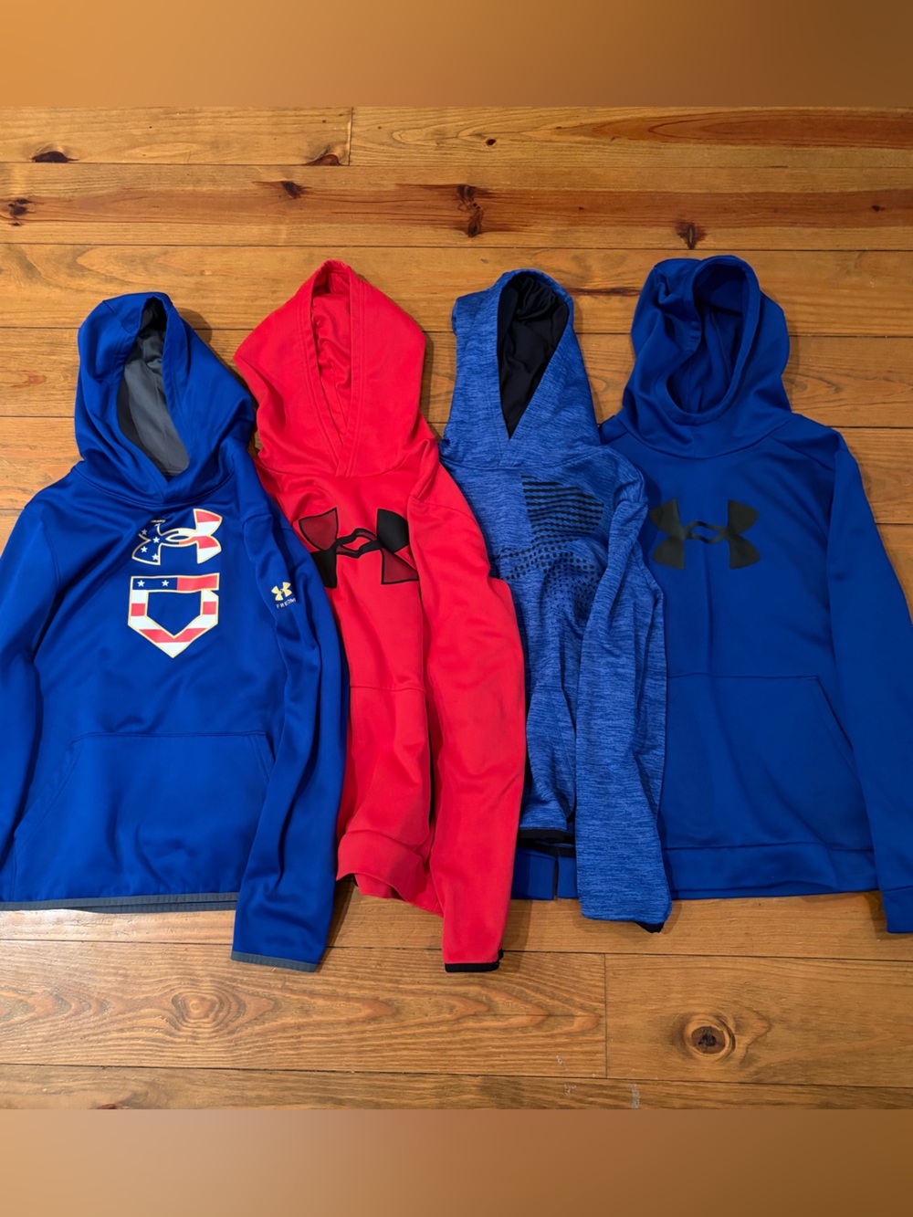 Under Armour Boys' Hoodies - Royal Blue & Red Variety